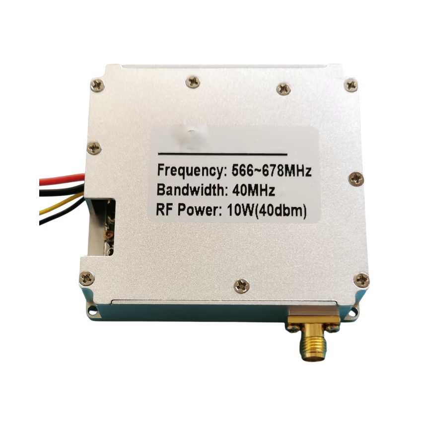 10W RF Power Amplifier for Drone Video Data TDD Transceiver