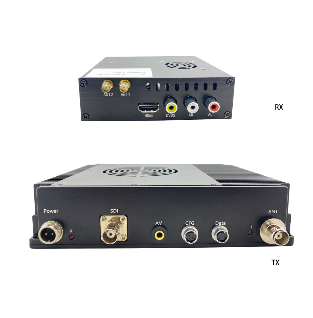 1350-1400Mhz_20W_PA_COFDM_SDI_wireless_video_transmitter_and_receiver