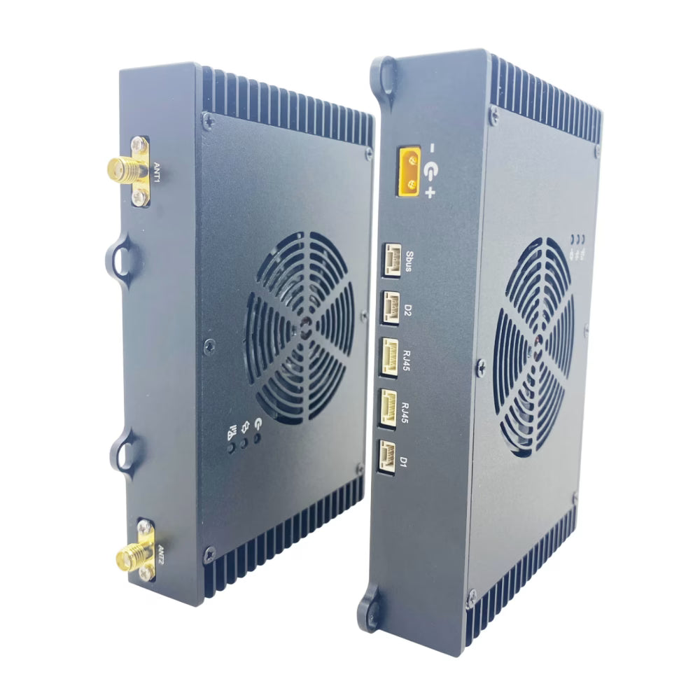 150km 100Mbps Dual-Band Frequency Hopping UAV Radio Link