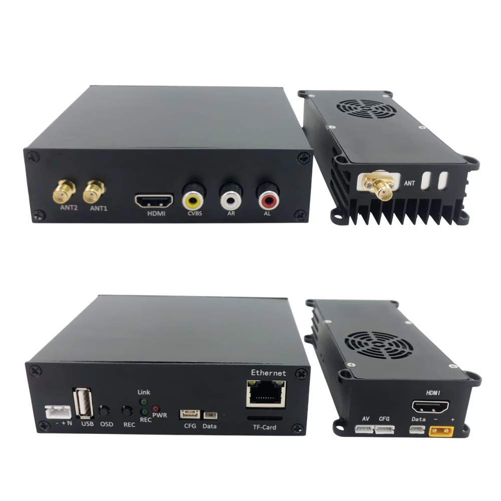 2.5W 830–860MHz COFDM Wireless Video Transmitter and Receiver