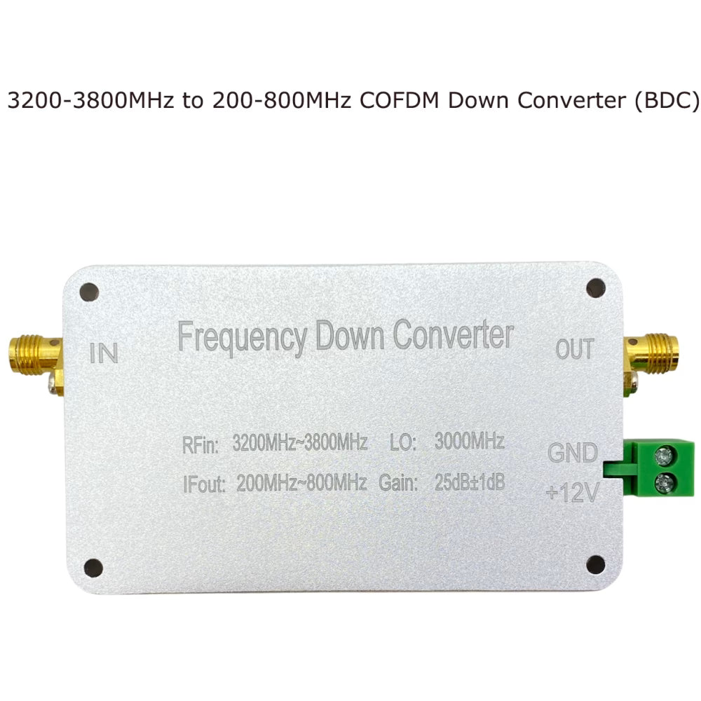 2.4 GHz to 3.0–3.5 GHz RF Frequency Up/Down Converter