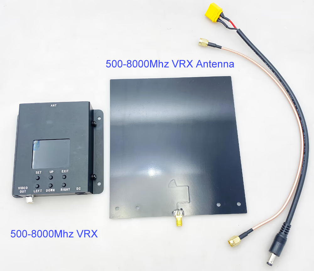 500MHz–8GHz Ultra-Wideband Analog Video Receiver VRX