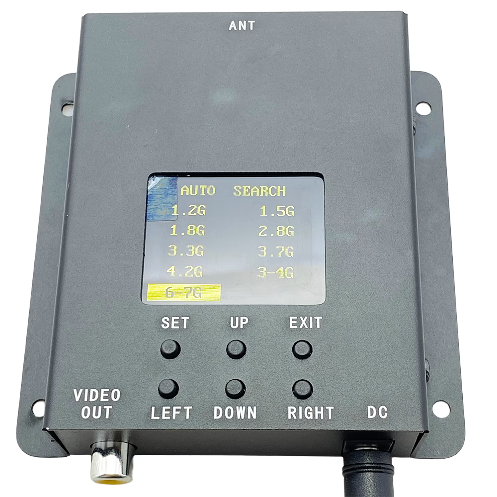 500MHz–8GHz Ultra-Wideband FPV Video Receiver