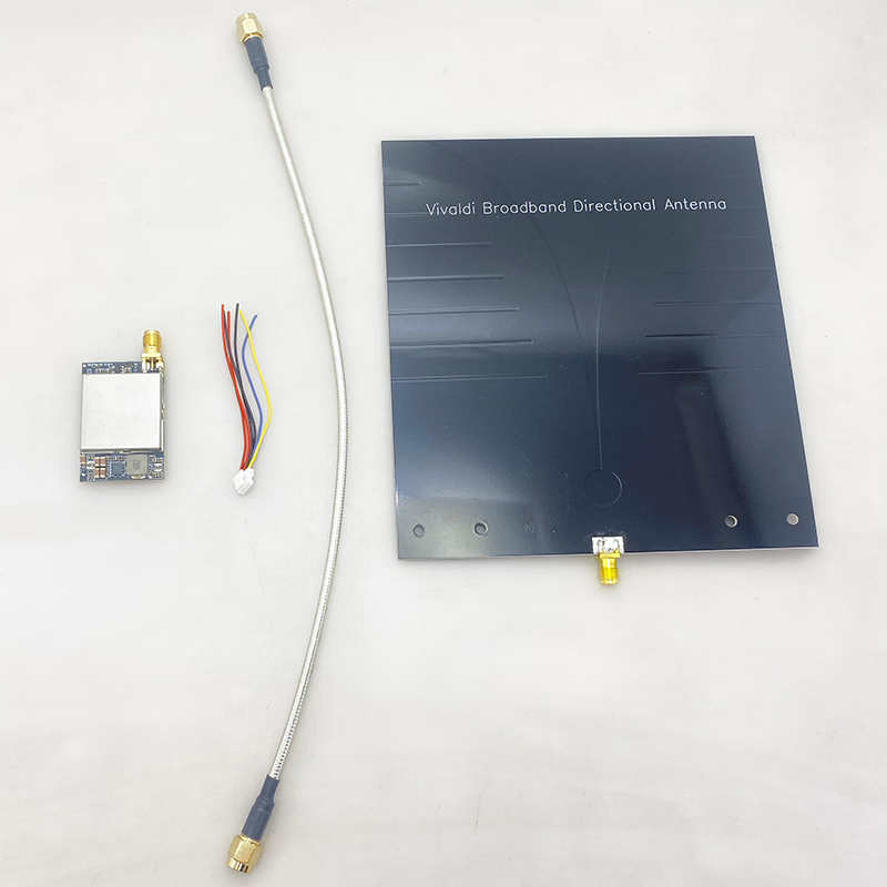 Ultra-Wideband FPV VRX Receiver 200-7500MHz Custom Frequency UART Controlled Analog Video Receiver