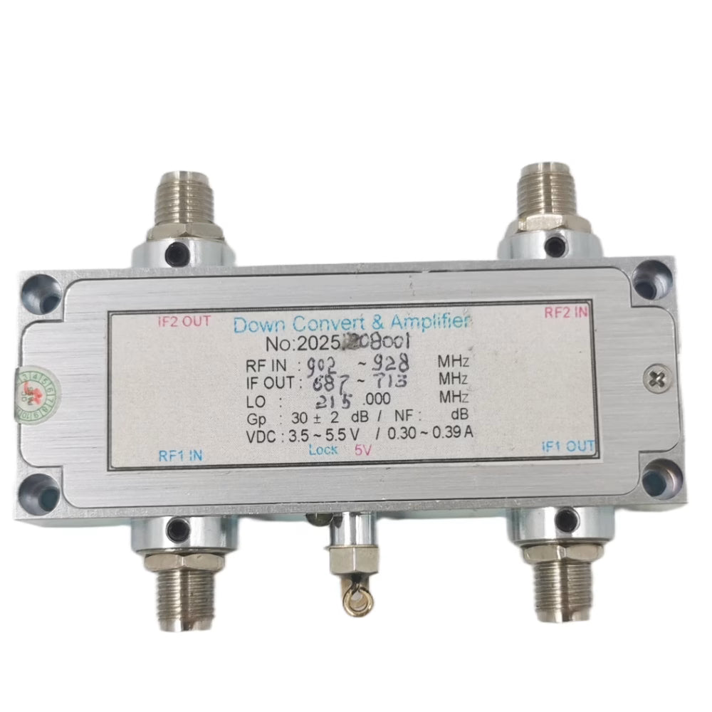 COFDM Dual-Channel RF Frequency Down Converter – BDC/FDC