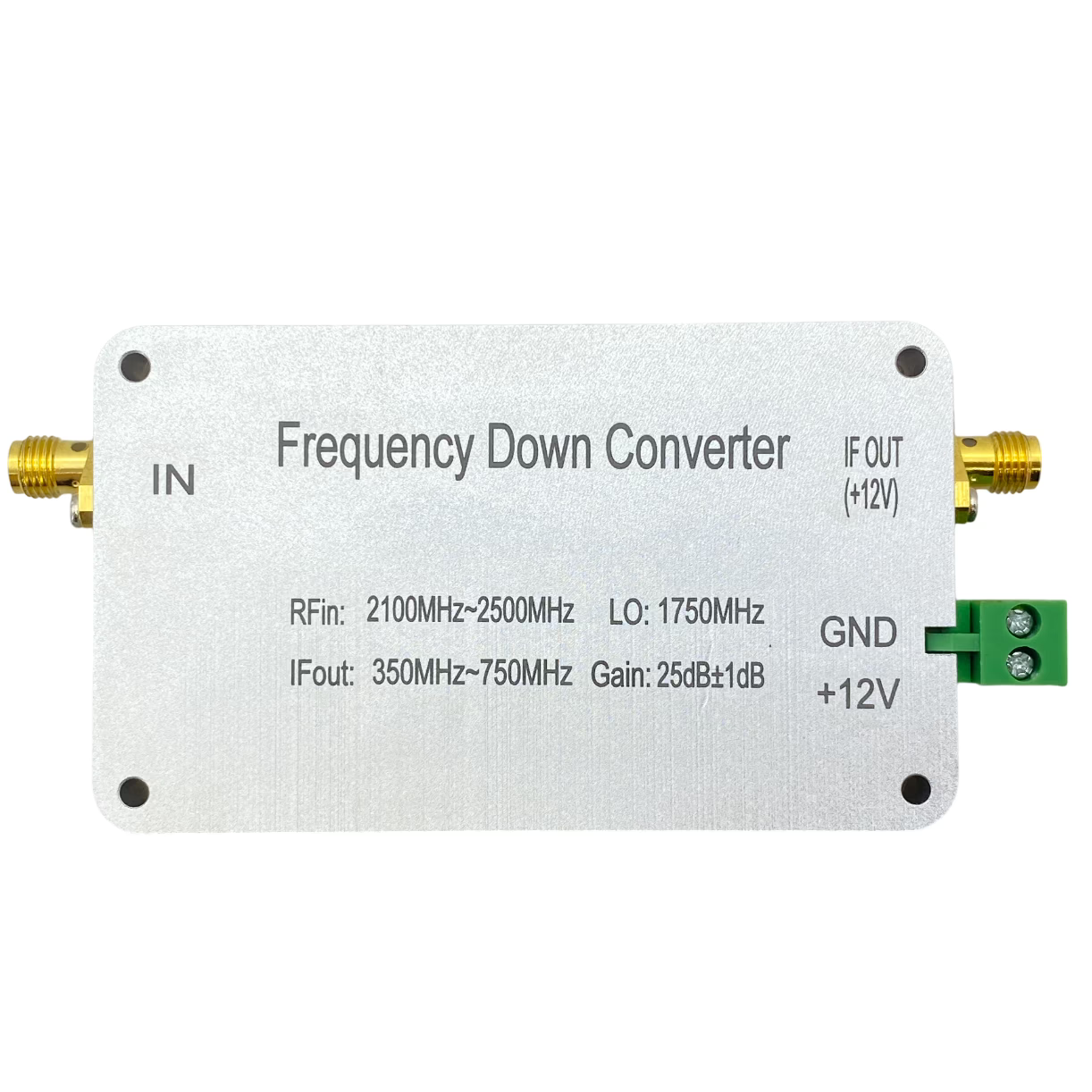 Custom_Frequency_COFDM_RF_Down_Converter_Broadband_2100_2500MHz_to_350_750MHz