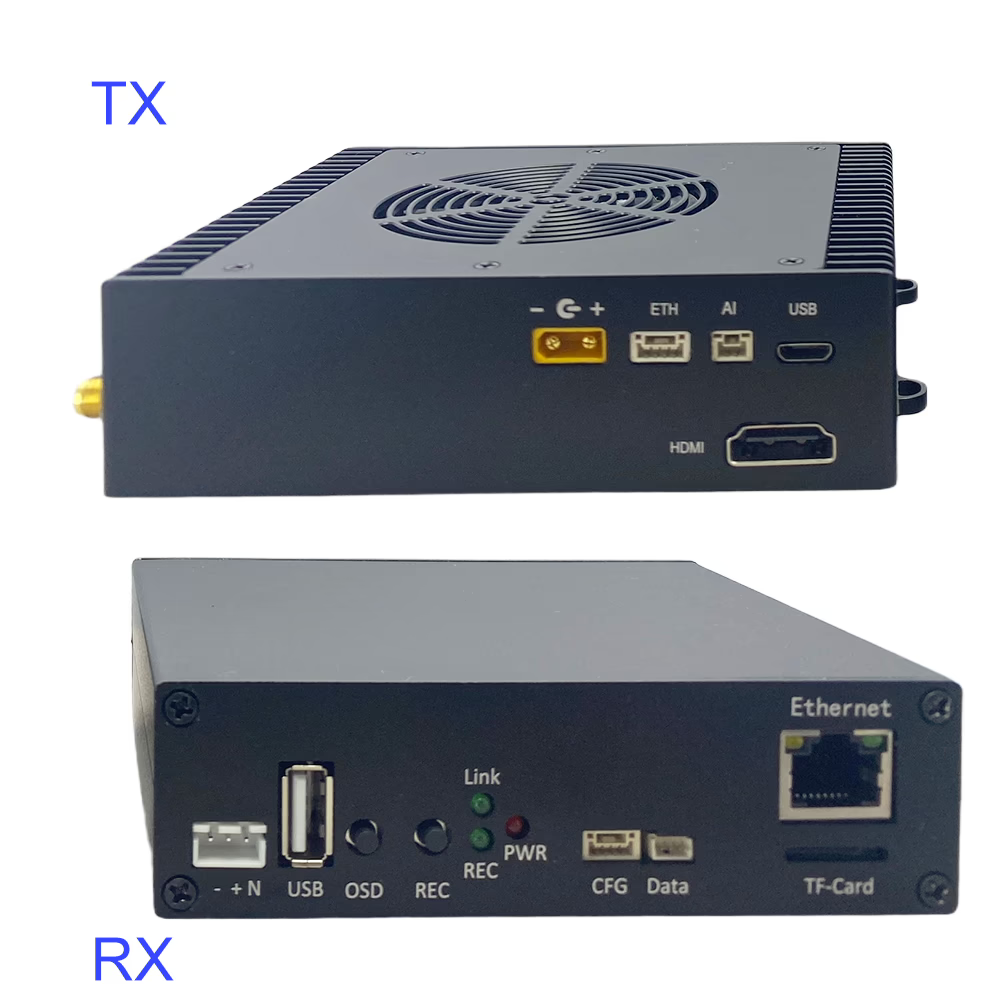 HDMI and IP Camera COFDM Wireless Video Transmitter and Receiver – 5W RF Amplifier