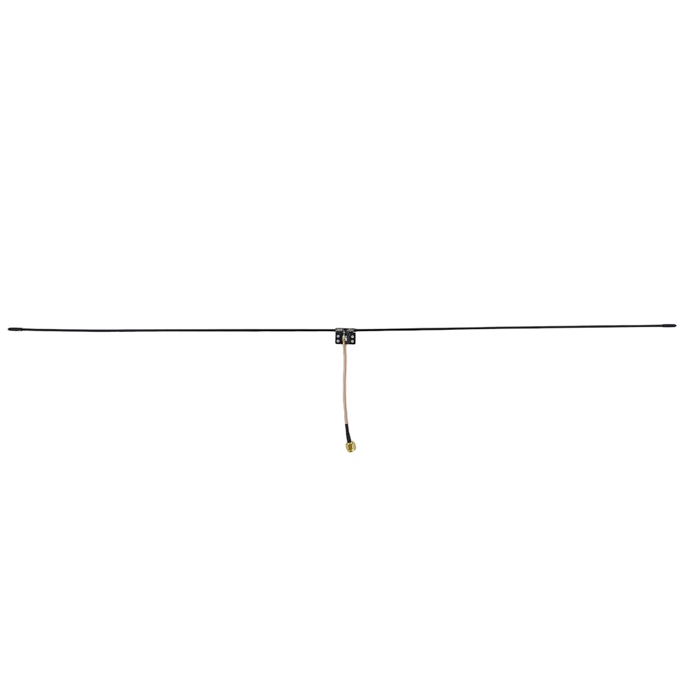 Frequency-Customizable RF Dipole Antenna, 100–6000 MHz, SMA Male, RG-316 Cable