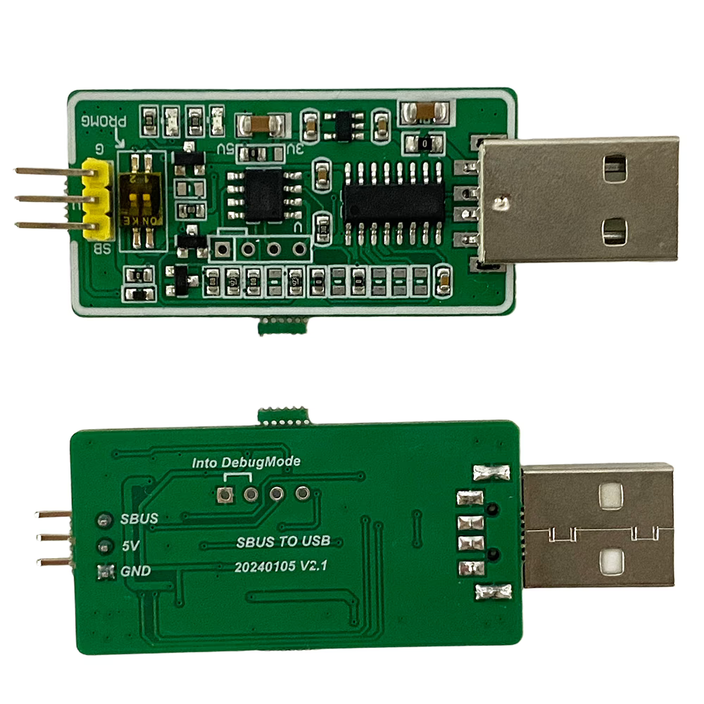 USB to SBUS Converter | SBUS to USB Adapter with Adjustable Baud Rate