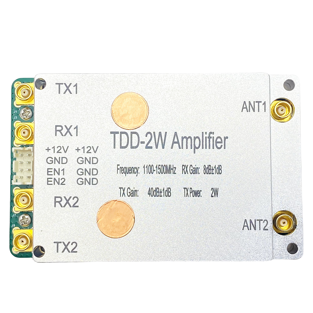 TDD 2T2R RF Power Amplifier Module 1100–1500 MHz