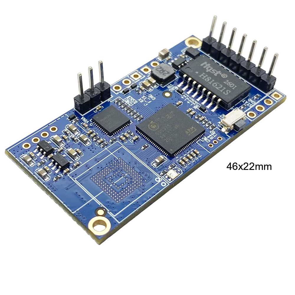 Tiny CVBS/AHD to IP Ethernet Video Encoder Board – 46×22mm