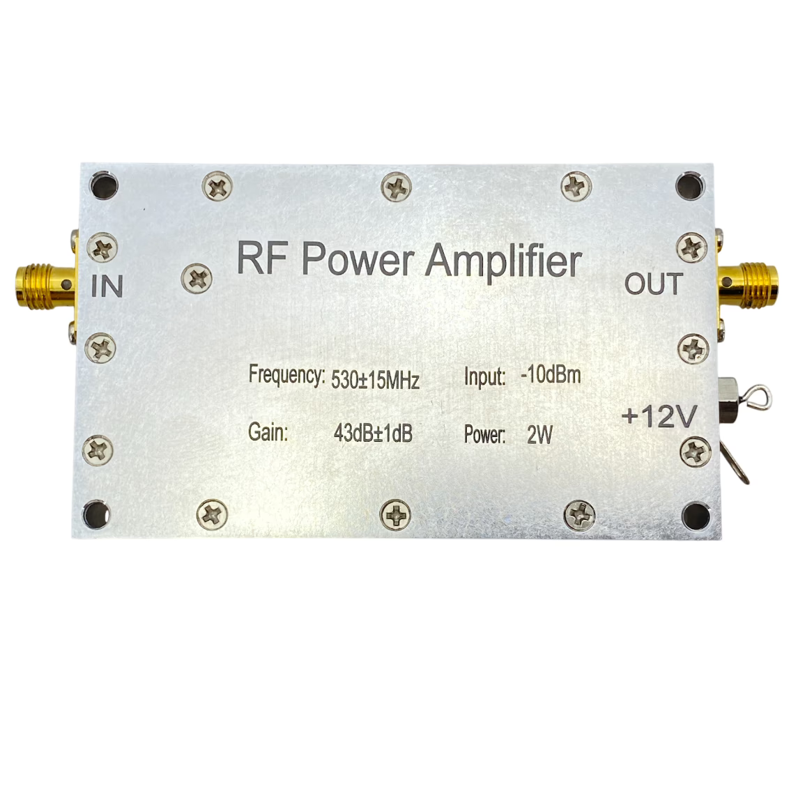high performance 2W RF Power Amplifier for HDMI to DVB-T RF encoder or COFDM transmitter